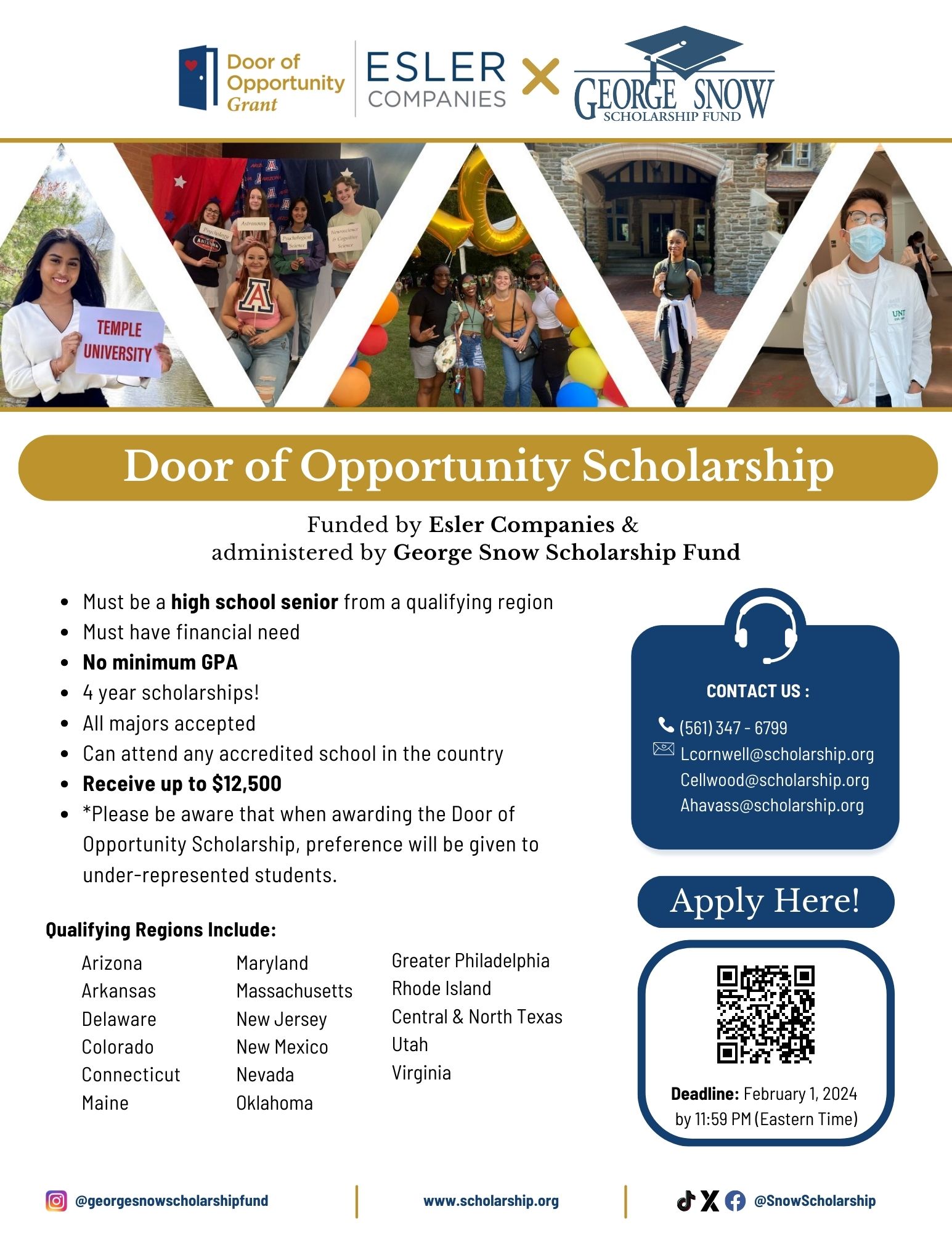 DOO scholarship